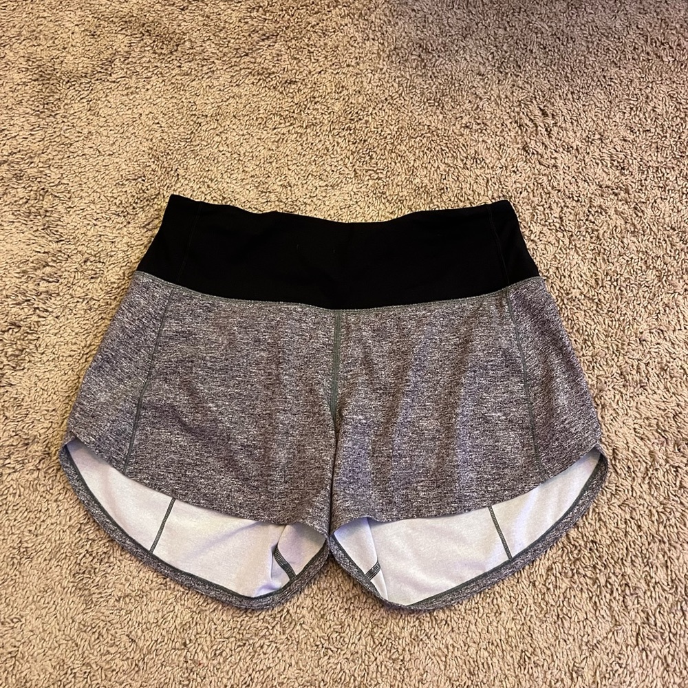 Lululemon speed up shorts 4” inseam HR